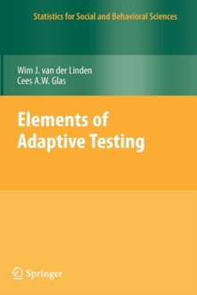 Image for Elements of adaptive testing