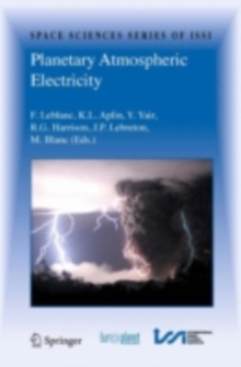 Image for Planetary atmospheric electricity
