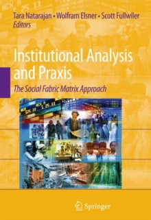 Image for Institutional Analysis and Praxis