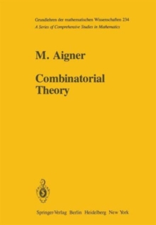 Image for Combinatorial Theory