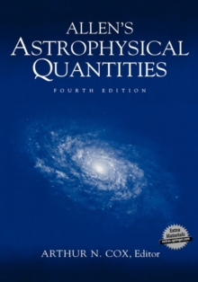 Image for Allen's Astrophysical Quantities