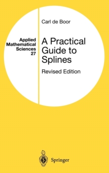 Image for A Practical Guide to Splines