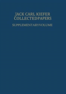 Image for Collected Papers - Supplementary Volume