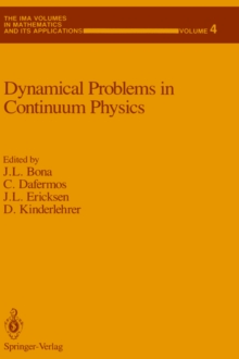 Image for Dynamical Problems in Continuum Physics