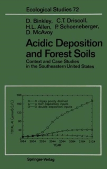 Image for Acidic Deposition and Forest Soils