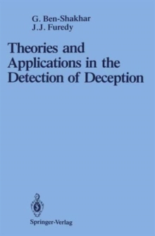 Image for Theories and Applications in the Detection of Deception