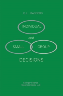 Image for Individual and Small Group Decisions
