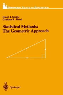 Image for Statistical Methods: The Geometric Approach