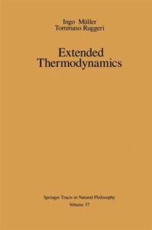 Image for Extended Thermodynamics