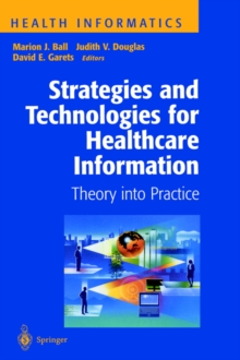 Image for Strategies and Technologies for Healthcare Information