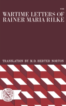 Image for Wartime Letters of Rainer Maria Rilke