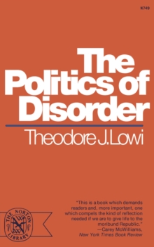Image for The Politics of Disorder
