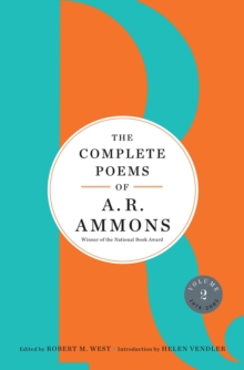 Image for The complete poems of A.R. AmmonsVolume 2,: 1978-2005