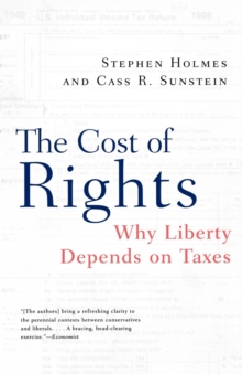 Image for The cost of rights  : why liberty depends on taxes