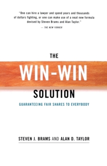 Image for The Win-Win Solution
