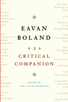Image for Eavan Boland : A Critical Companion