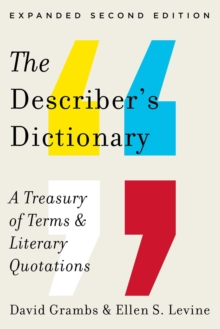 Image for The Describer's Dictionary - A Treasury of Terms & Literary Quotations