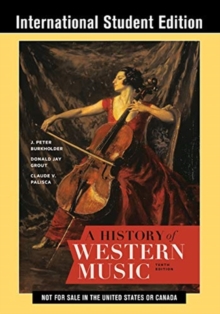 Image for A history of Western music