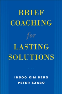 Image for Brief Coaching for Lasting Solutions