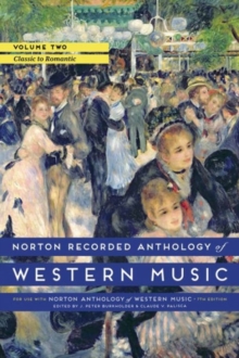 Image for Norton Recorded Anthology of Western Music