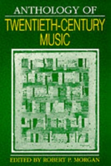 Image for Anthology of twentieth-century music