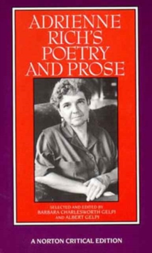 Image for Adrienne Rich's Poetry and Prose