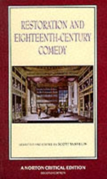 Image for Restoration and Eighteenth-Century Comedy