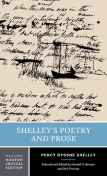 Image for Shelley's Poetry and Prose : A Norton Critical Edition