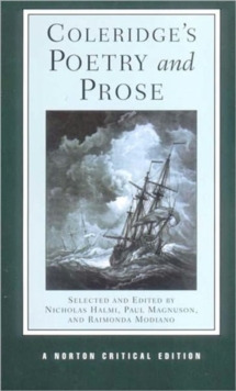 Image for Coleridge's Poetry and Prose