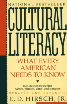 Image for Cultural Literacy : What Every American Needs to Know