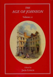 Age of Johnson: A Scholarly Annual