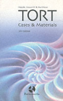 Image for Hepple, Howarth and Matthews' tort  : cases and materials