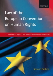 Image for Law Euro Conven Human Rights
