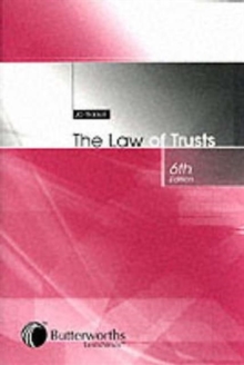 Image for The law of trusts