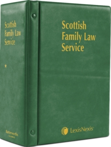 Image for Butterworths Scottish Family Law Service