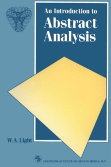 Introduction to Abstract Analysis