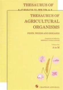 Image for Thesaurus of Agricultural Organisms