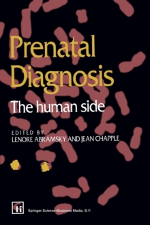 Image for Prenatal Diagnosis : The human side