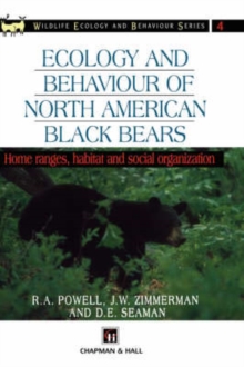 Image for Ecology and Behaviour of North American Black Bears
