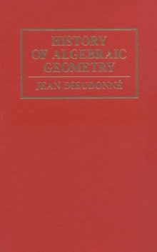 History Algebraic Geometry