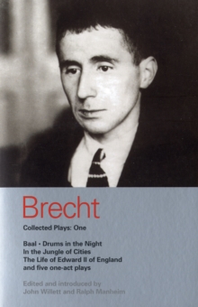 Image for Brecht Collected Plays: 1