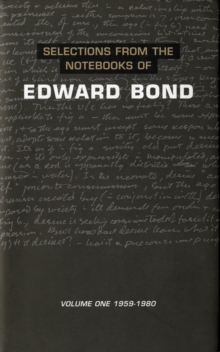 Image for Selections from the Notebooks Of Edward Bond