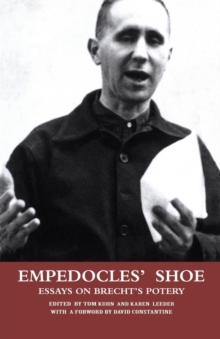 Image for Empedocles' shoe  : essays on Brecht's poetry
