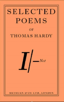 Image for Selected Poems from Thomas Hardy