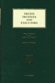 Image for Trusts, Trustees and Executors