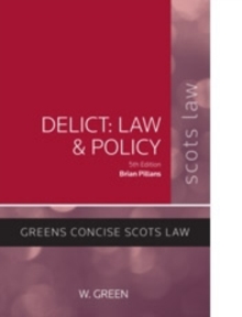 Image for Delict: Law and Policy