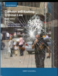 Image for Clarkson & Keating: Criminal Law: Text and Materials