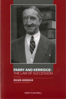 Parry and Kerridge: The Law of Succession