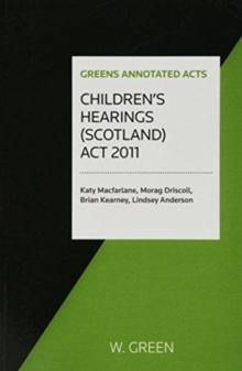 Image for Children's Hearings (Scotland) Act 2011