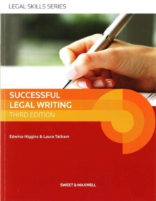 Image for Successful Legal Writing